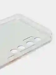 Голубой чехол на Xiaomi Mi Note 10 Lite / Сяоми Ми Нот 10 Лайт с рисунком, защита камеры