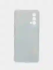 Светло-синий чехол на Realme GT Master Edition / Реалми GT Master Edition с рисунком, защита камеры