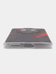 Красный силиконовый чехол на Huawei Mate 50 Pro / Хуавей Мате 50 Про, с рисунком, защита камеры