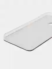 Красный силиконовый чехол на Xiaomi Redmi 12C/Poco C55 / Редми 12C/Поко C55 прозрачный, с рисунком