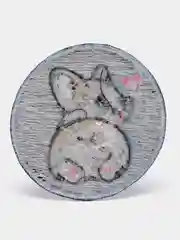 Голубой нашивка, патч, заплатка "Корги", "Сиба Ину"