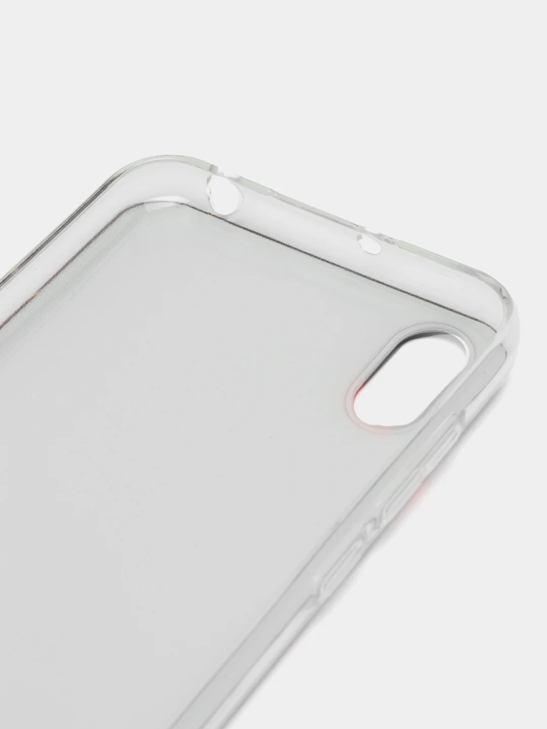 Красный чехол на Huawei Honor 8S/Huawei Y5 2019 / Хуавей Y5 2019/Хонор 8S прозрачный, с рисунком