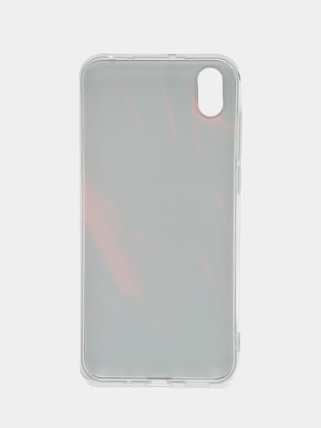 Красный чехол на Huawei Honor 8S/Huawei Y5 2019 / Хуавей Y5 2019/Хонор 8S прозрачный, с рисунком