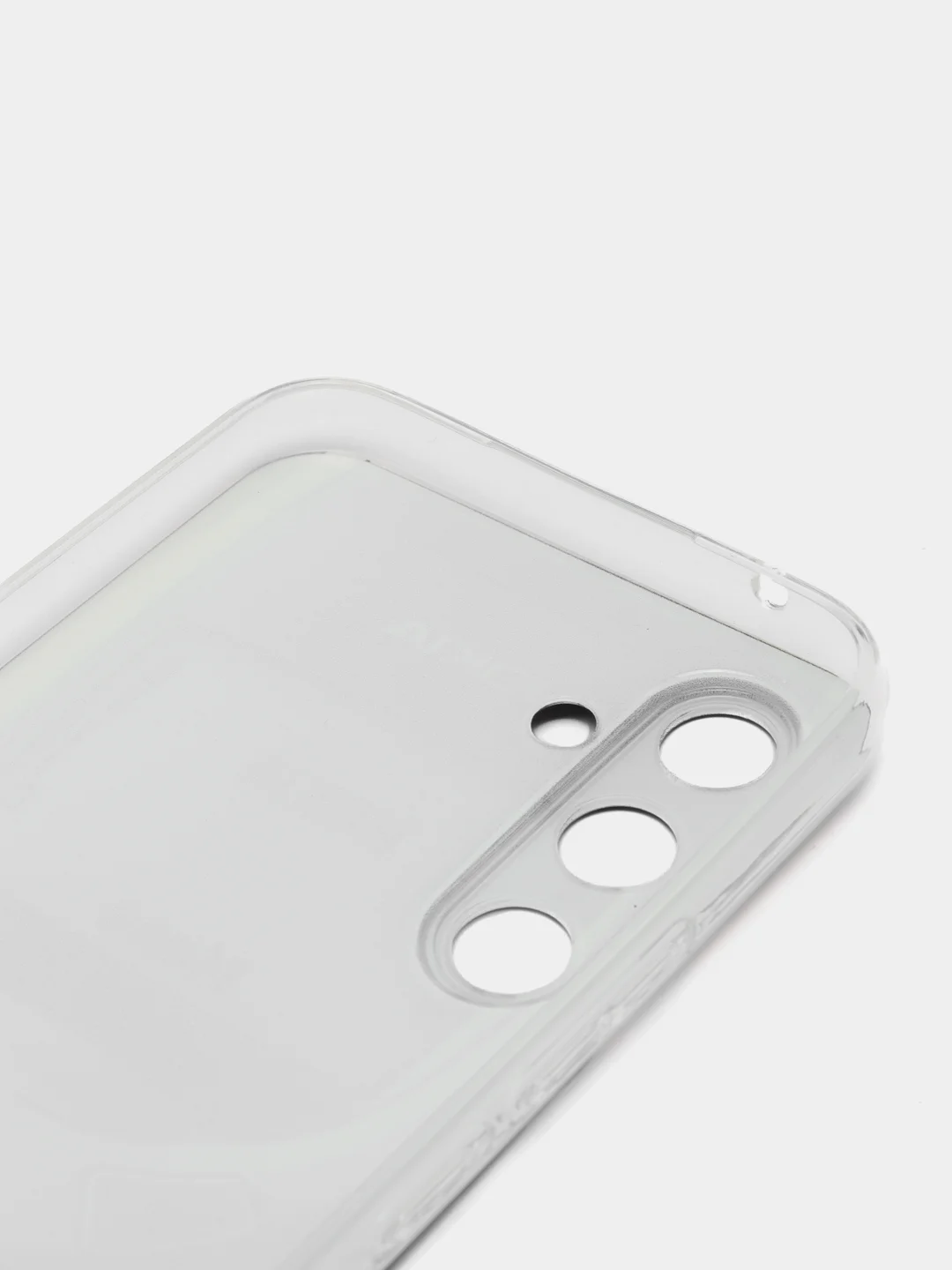 Угольный силиконовый чехол на Samsung Galaxy A54 5G / Самсунг A54 прозрачный, с рисунком