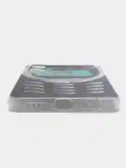 Угольный силиконовый чехол на Tecno Pova 4 / Текно Пова 4 прозрачный, с рисунком, защита камеры