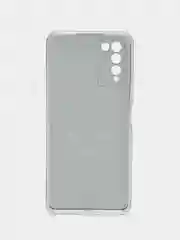 Черный силиконовый чехол на Honor 10X Lite / Хонор 10Х Лайт с рисунком, защита камеры