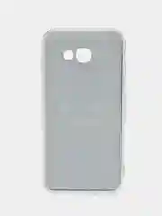 Черный силиконовый чехол на Samsung Galaxy A5 2017 / Самсунг A5 2017 с рисунком, защита камеры