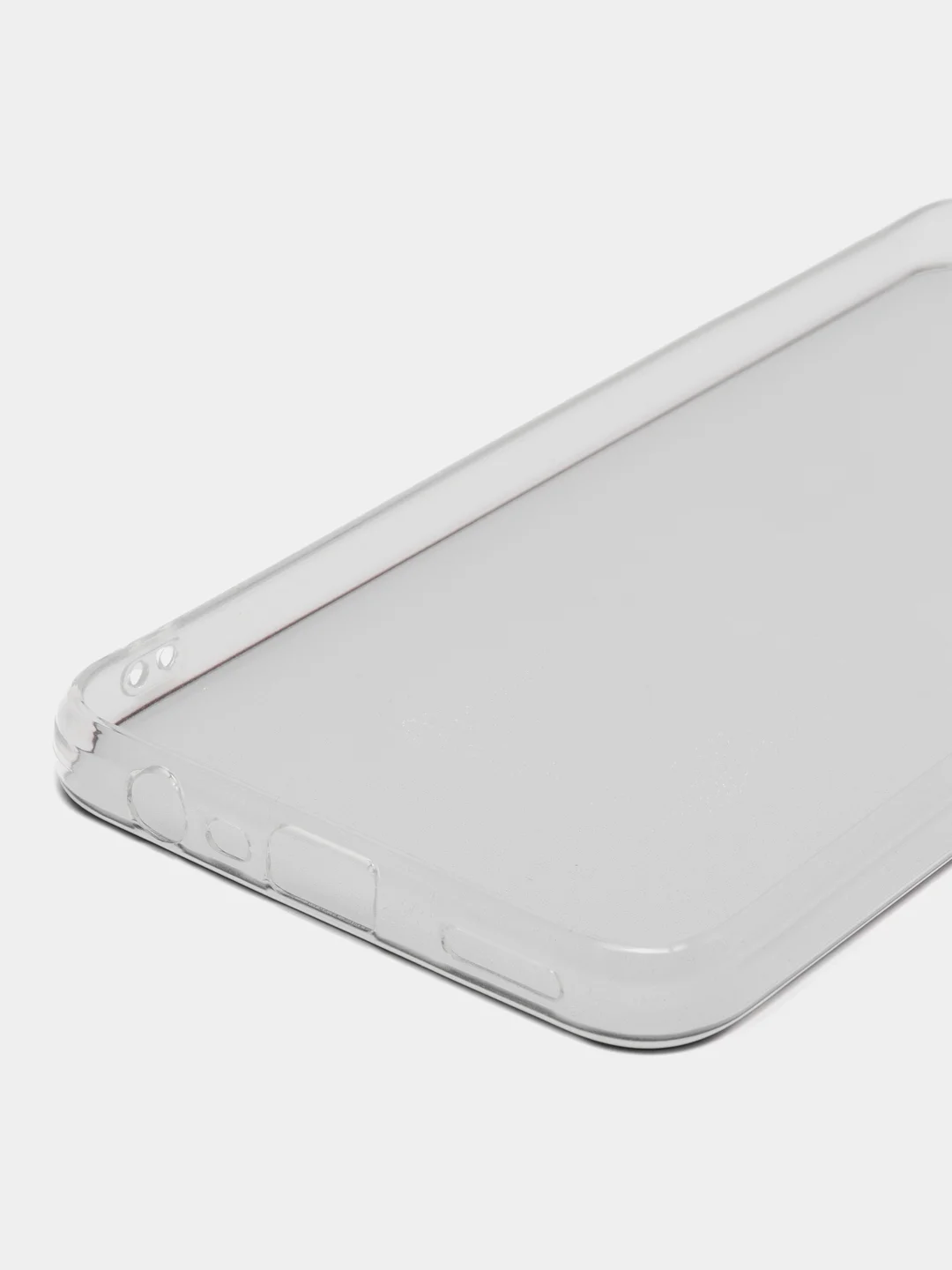 Черный силиконовый чехол на Oppo A17K/Оппо A17К, прозрачный, с рисунком, защита камеры