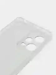 Голубой чехол на Xiaomi Redmi Note 12 Pro / Сяоми Редми Нот 12 Про прозрачный, с рисунком