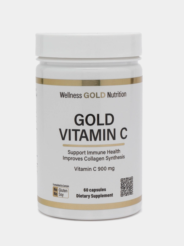 Капсулы Vitamin C пищевая добавка, 60 капсул