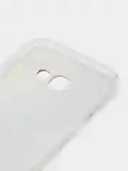 Ледяной силиконовый чехол на Samsung Galaxy A5 2017 / Самсунг A5 2017 с рисунком, защита камеры
