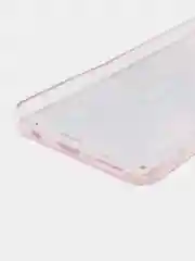 Тёмно-розовый чехол силиконовый на cмартфон Huawei P40 Lite