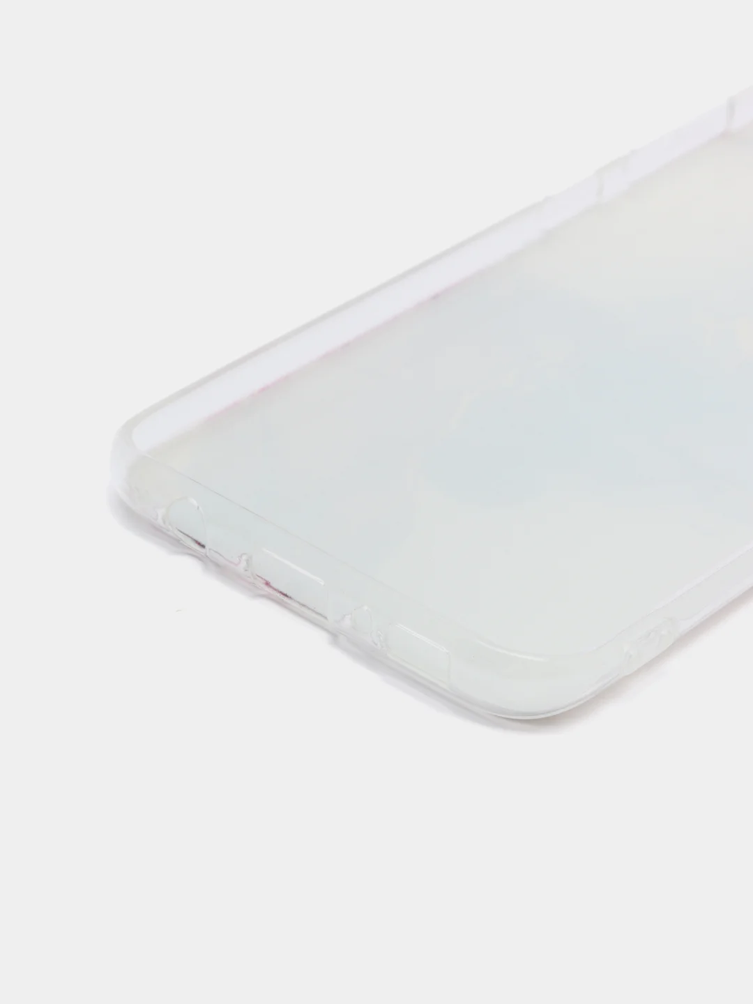 Ледяной силиконовый чехол на Samsung Galaxy S8 / Самсунг S8 прозрачный, с рисунком, защита камеры