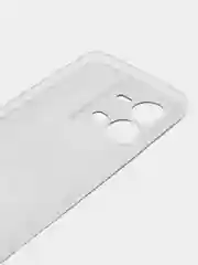 Хром силиконовый чехол на Vivo V25/V25e / Виво V25/V25е прозрачный, с рисунком, защита камеры