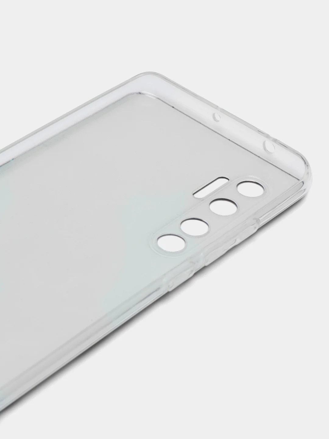 Бирюзовый чехол на Xiaomi Mi Note 10 Lite / Сяоми Ми Нот 10 Лайт с рисунком, защита камеры