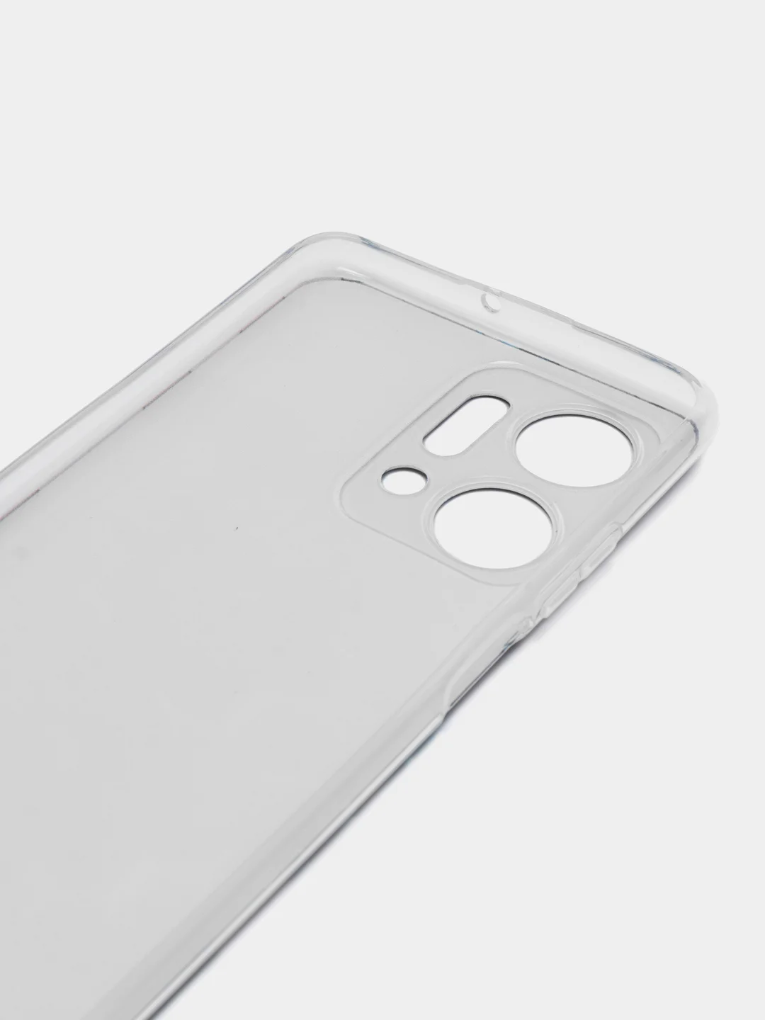Бирюзовый силиконовый чехол на Honor X7A / Хонор X7A прозрачный, с рисунком, защита камеры