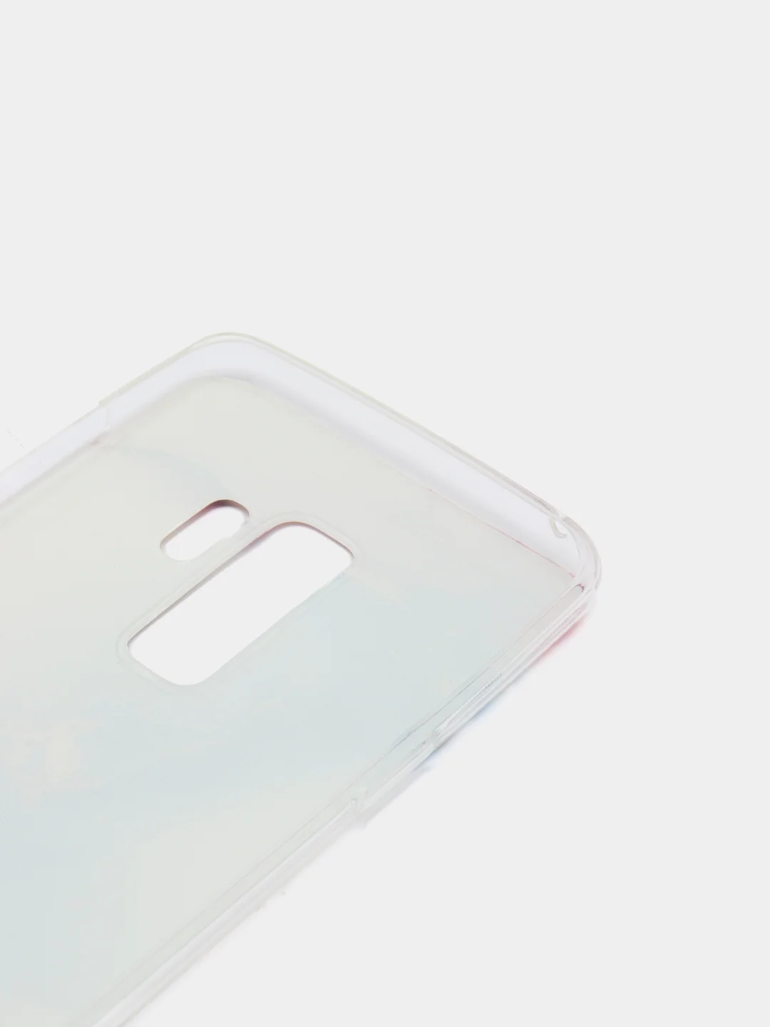 Ледяной силиконовый чехол на Samsung Galaxy S9 Plus / Самсунг S9 Plus с рисунком, защита камеры