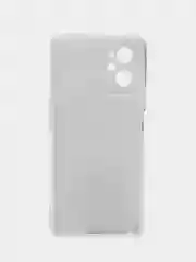 Светло-синий чехол на Realme 9i/Oppo A96 4G / Реалми 9i/Оппо А96 4G с рисунком, защита камеры