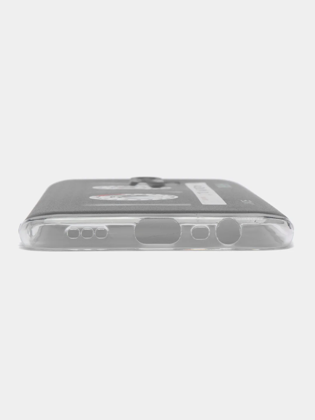 Хром силиконовый чехол на Oppo A5 2020/Оппо A5/A9 2020, прозрачный, с рисунком, защита камеры