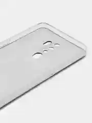 Хром силиконовый чехол на Oppo A5 2020/Оппо A5/A9 2020, прозрачный, с рисунком, защита камеры