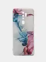 Ледяной силиконовый чехол на Oppo A5 2020/Оппо A5/A9 2020, прозрачный, с рисунком, защита камеры