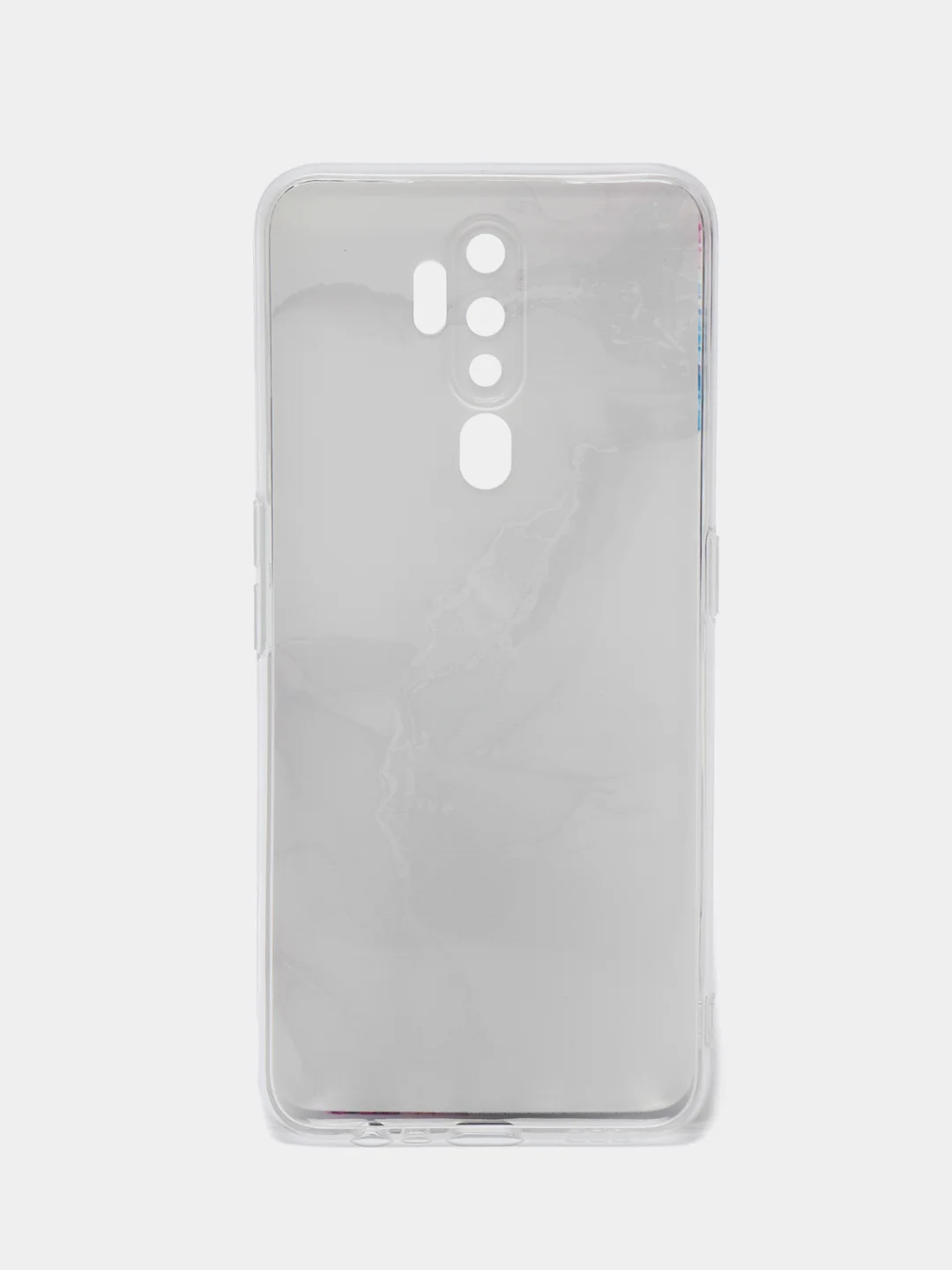 Ледяной силиконовый чехол на Oppo A5 2020/Оппо A5/A9 2020, прозрачный, с рисунком, защита камеры