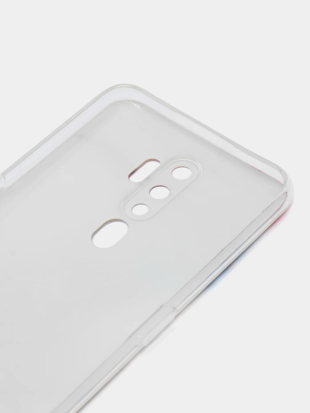 Ледяной силиконовый чехол на Oppo A5 2020/Оппо A5/A9 2020, прозрачный, с рисунком, защита камеры