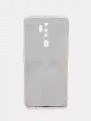 Желтый силиконовый чехол на Oppo A5 2020/Оппо A5/A9 2020, прозрачный, с рисунком, защита камеры