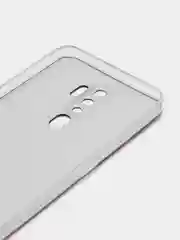 Красный силиконовый чехол на Oppo A5 2020/Оппо A5/A9 2020, прозрачный, с рисунком, защита камеры