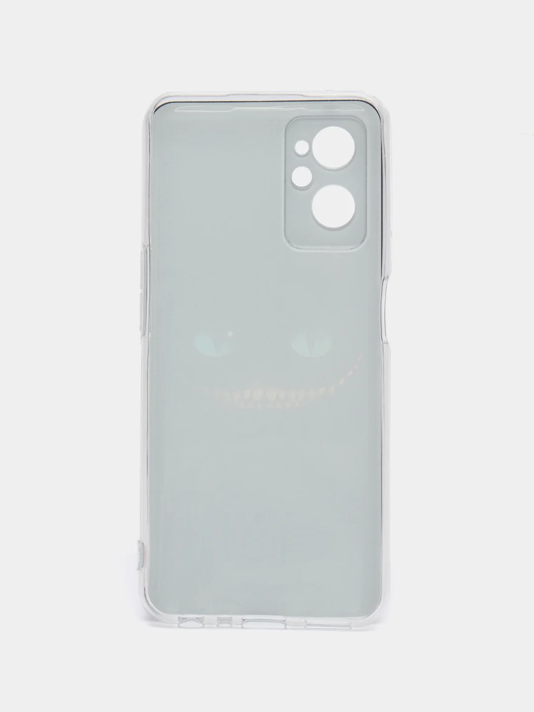 Черный чехол на Realme 9i/Oppo A96 4G / Реалми 9i/Оппо А96 4G с рисунком, защита камеры