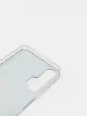 Тёмно-коричневый силиконовый чехол на Huawei Honor 20 Pro / Хонор 20 Pro, рисунком, защита камеры