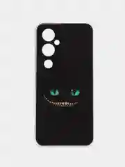 Черный силиконовый чехол на Tecno Pova 4 Pro / Текно Пова 4 Про с рисунком, защита камеры