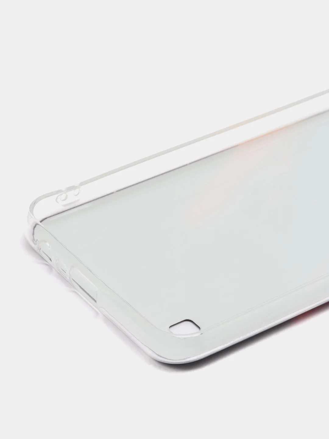 Красный силиконовый чехол на Oppo Realme C11 2021 / Реалми С11 2021 с рисунком, защита камеры