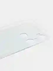 Светло-синий силиконовый чехол на Infinix Hot 12 Pro / Инфиникс Хот 12 Про с рисунком, защита камеры