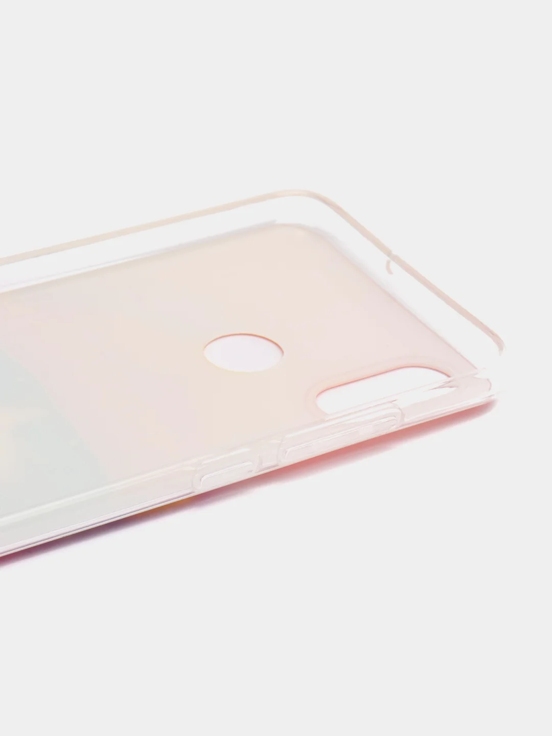 Желтый силиконовый чехол на Xiaomi Mi 8 / Сяоми Ми 8 прозрачный, с рисунком, защита камеры