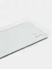 Бирюзовый силиконовый чехол на Oppo Realme C11 2021 / Реалми С11 2021 с рисунком, защита камеры