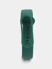 Зеленый силиконовый ремешок для фитнес браслета Xiaomi Mi Band 3, 4, 5, 6, 7