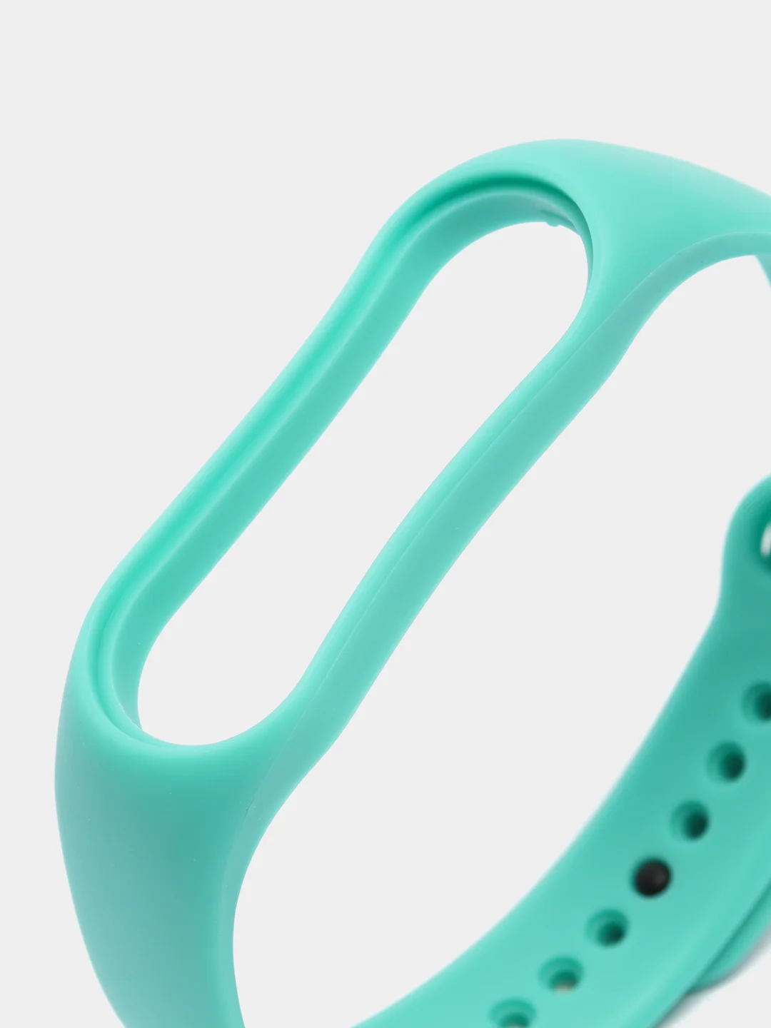 Мятный силиконовый ремешок для фитнес браслета Xiaomi Mi Band 3, 4, 5, 6, 7