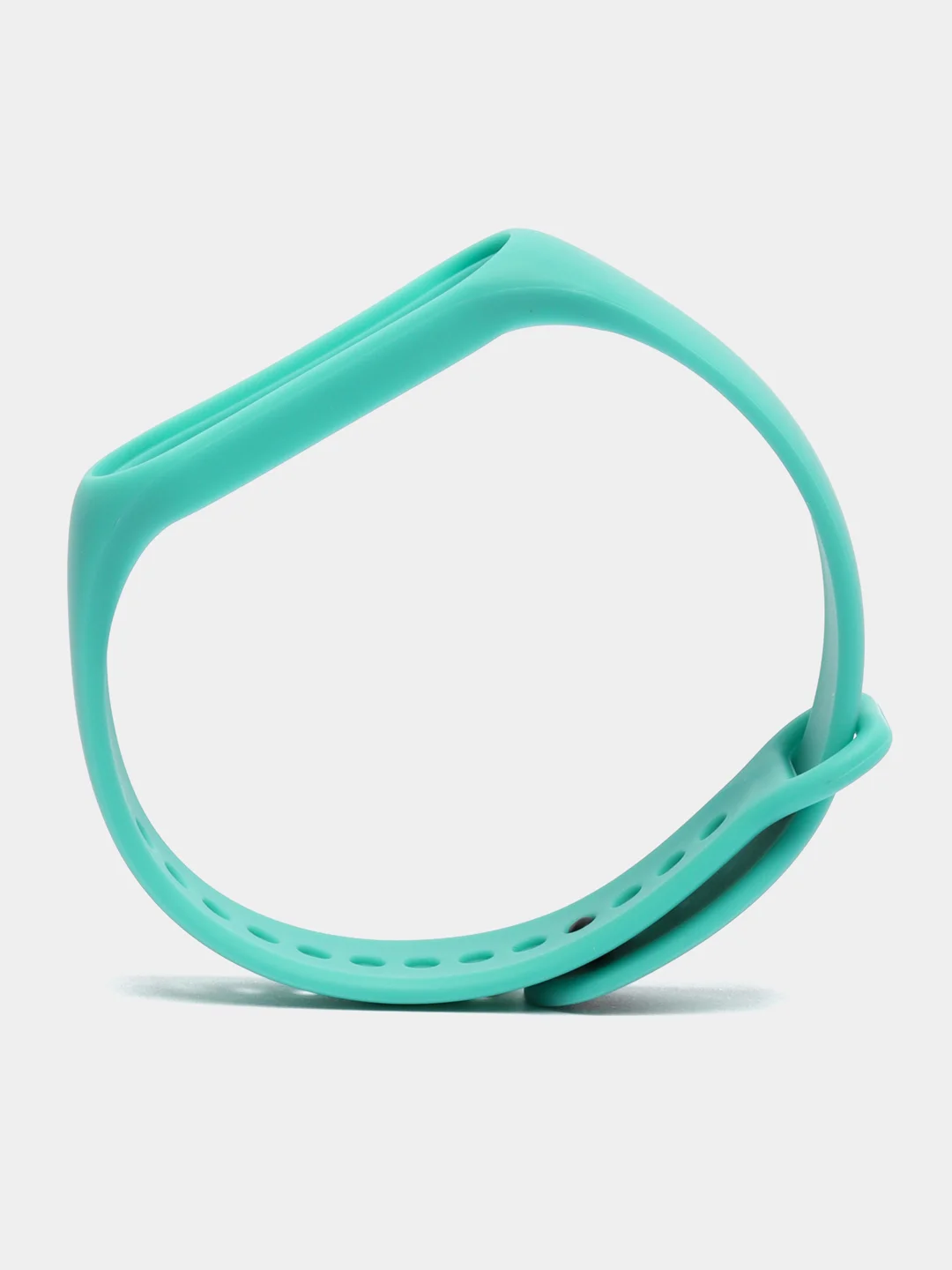Мятный силиконовый ремешок для фитнес браслета Xiaomi Mi Band 3, 4, 5, 6, 7