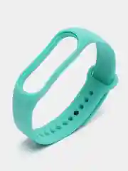 Мятный силиконовый ремешок для фитнес браслета Xiaomi Mi Band 3, 4, 5, 6, 7