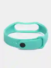 Мятный силиконовый ремешок для фитнес браслета Xiaomi Mi Band 3, 4, 5, 6, 7