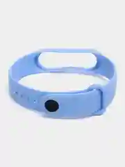 Небесно-голубой силиконовый ремешок для фитнес браслета Xiaomi Mi Band 3, 4, 5, 6, 7