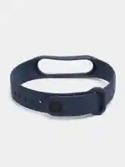 Темно-синий силиконовый ремешок для фитнес браслета Xiaomi Mi Band 3, 4, 5, 6, 7