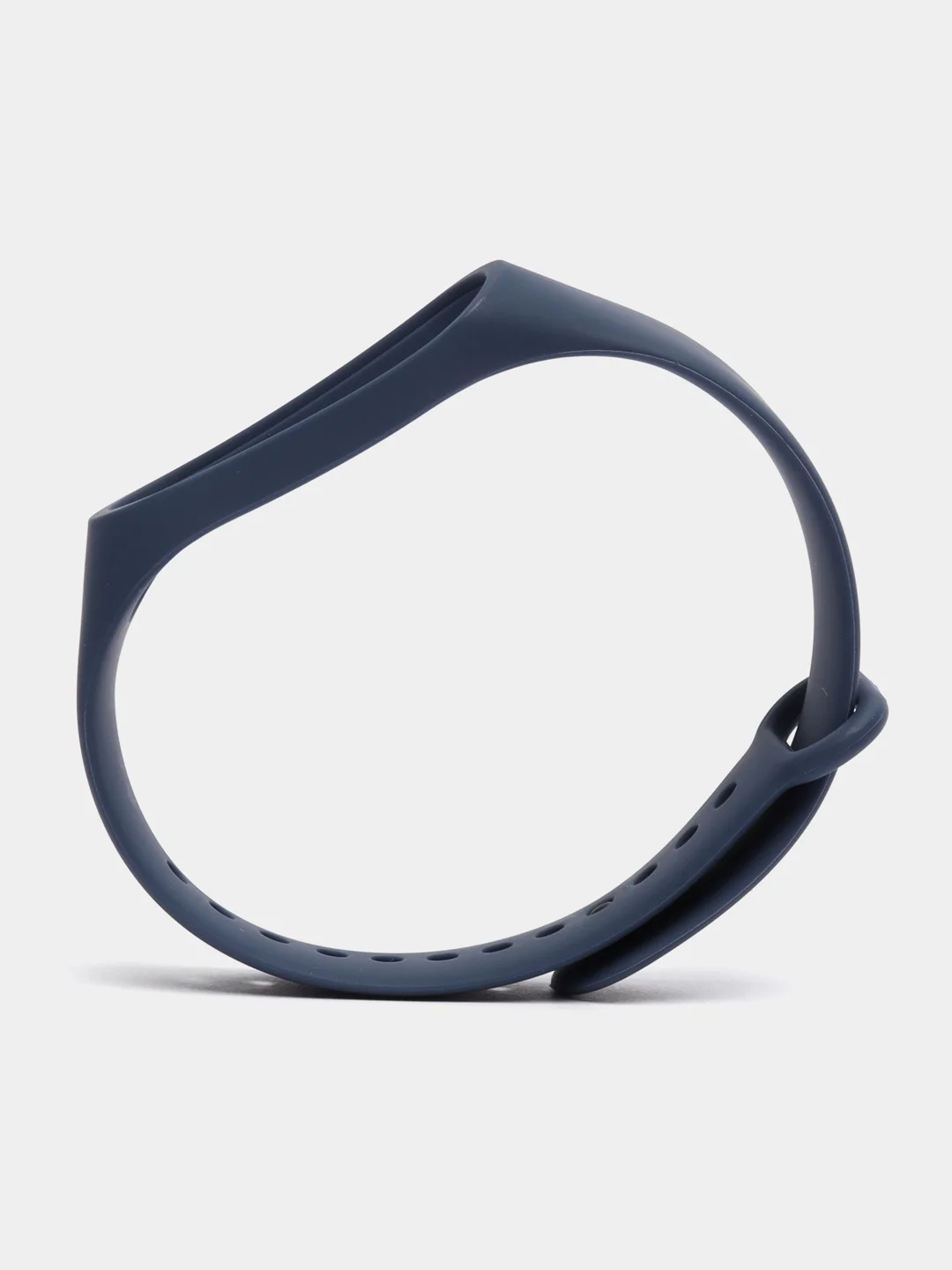 Темно-синий силиконовый ремешок для фитнес браслета Xiaomi Mi Band 3, 4, 5, 6, 7