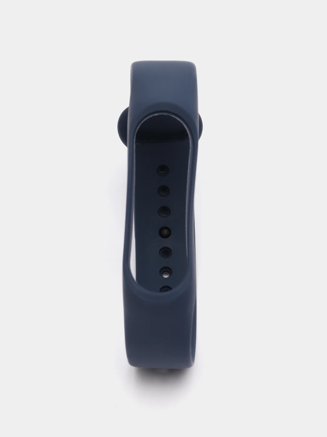 Темно-синий силиконовый ремешок для фитнес браслета Xiaomi Mi Band 3, 4, 5, 6, 7