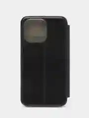 Черный чехол-книжка для iPhone 13 Pro, iPhone 13 Pro, 13 Про, 13 Про, экокожа