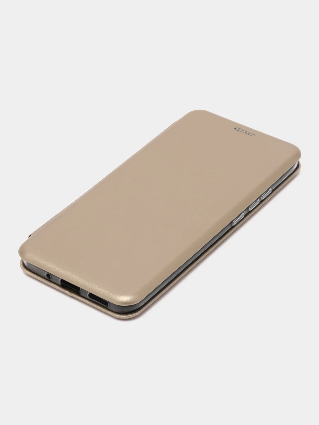Золотой чехол-книжка Xiaomi Redmi 9 A / Сяоми Редми 9 А, Redmi 9A, экокожа