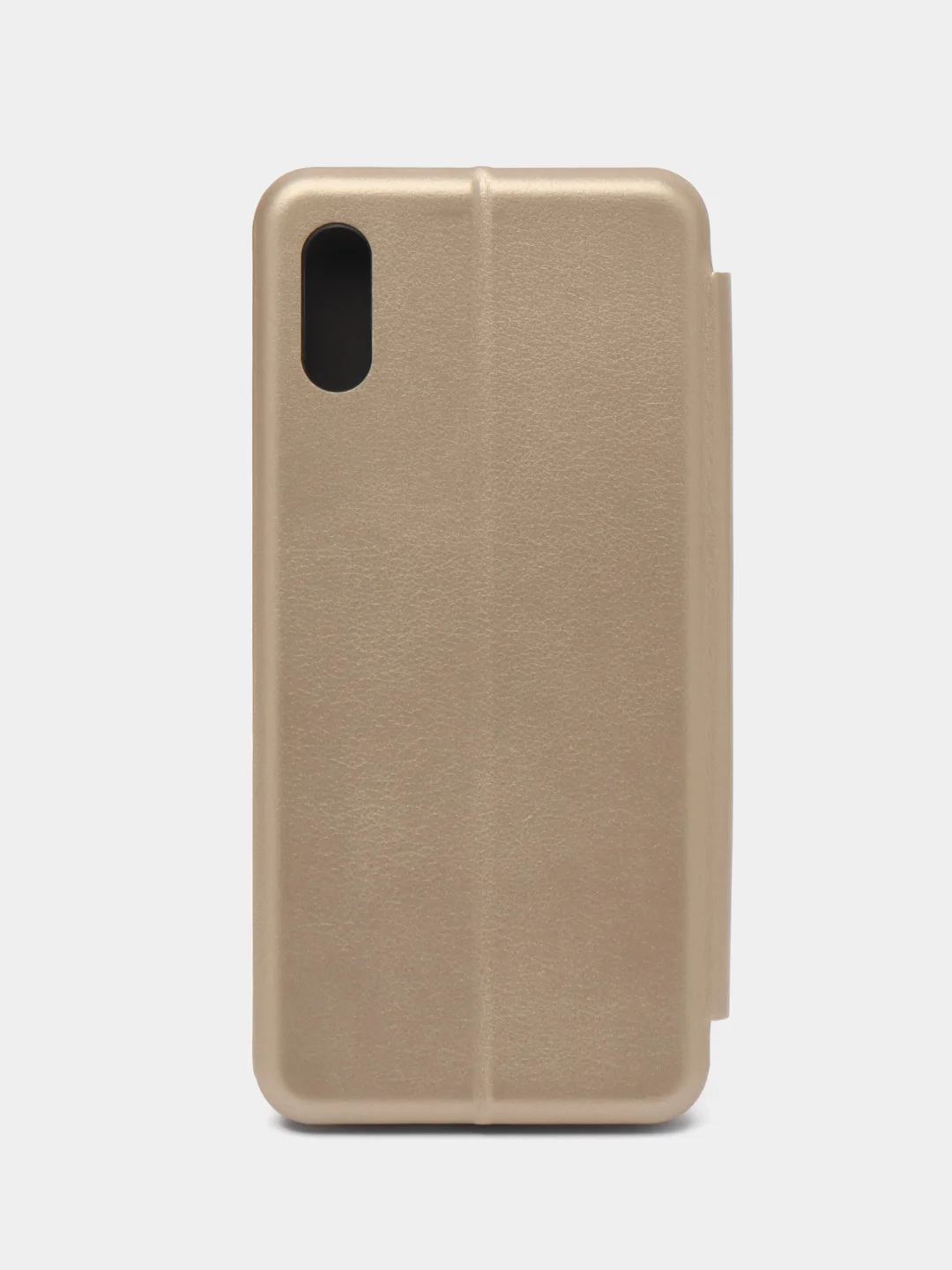 Золотой чехол-книжка Xiaomi Redmi 9 A / Сяоми Редми 9 А, Redmi 9A, экокожа
