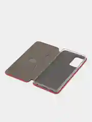 Красный чехол-книжка для Samsung Galaxy A 52, экокожа (Самсунг А 52)