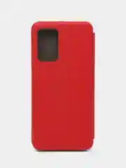 Красный чехол-книжка для Samsung Galaxy A 52, экокожа (Самсунг А 52)